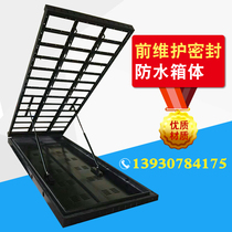 LED car display outdoor single and two color full color front and rear maintenance simple frame outer frame rainproof water box