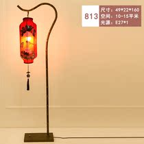 Chinese style floor lamp New Chinese style floor lamp China Wind upright Zen Classical Antique bedroom Living room Living room Book room Tea Room