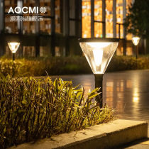 Aussie Mi Solar Lawn Lamp Outdoor Courtyard Lamp Waterproof minimalist led garden light Home Inserted Villa View