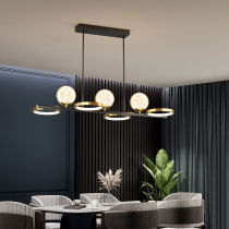 Lamp banquet Restaurant chandelier modern minimalist light extravaganza Extravaganza Bean Molecular Lamp Creative Personality Nordic Luminaire Dining Room Table Lamp