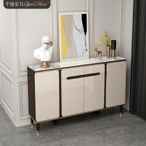 Shoe cabinet New 2021 explosive home door modern simple solid wood into the balcony entrance door wall