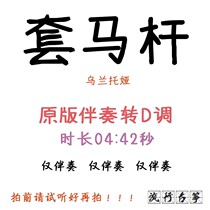  Set horse pole Popular guzheng song has been converted to D-tune accompaniment Custom accompaniment transposition Pa spectrum adaptation PA belt speed