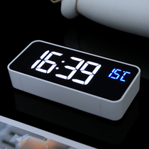 2021 new smart electronic alarm clock for students with bedroom bedside clock desktop clock luminous clock ornaments