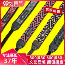 Martin SLR camera strap National style Canon Nikon Sony micro single soft wide pinstripe personality retro shoulder strap
