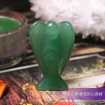 Off-the-shelf Angel Jade natural crystal ornaments ore semi-precious stones (3 5CM)
