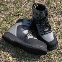 Quick-drying wading shoes Felt bottom non-slip fishing shoes flying flies Luya water shoes WADDING BOOTS