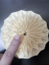 DIY creative Manual deformation origami magic ball kindergarten Primary School students manual work childrens toys color paper art