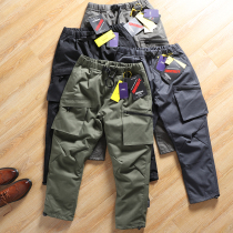 Cold-resistant minus 30 ° outdoor cattle winter mens Waterproof warm casual tooling down pants