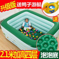 Large swimming pool household foldable baby baby baby swimming bucket family adult child bath inflatable pool