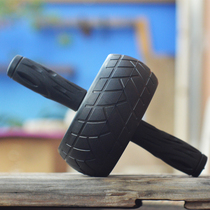 Second-class abdominal device Fitness abdominal double bearing aluminum core abdominal muscle wheel Abdominal wheel Household silent single wheel roller