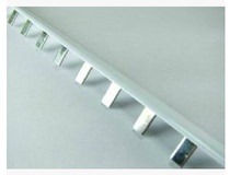 DZ47 air switch electrical bus C65 45-1P 63A circuit breaker connection copper bar shorting strip 1 meter