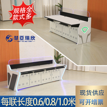 Monitoring desk operation desk command center dispatching station double security console cabinet triple arc working platform