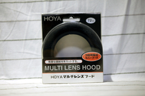 Japanese original HOYA Baogu 49MM three-purpose telescopic Hood foldable macro-focus telephoto