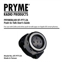 PRYME BLUETOOTH WIRELESS CONTROLLER BT-PTT-ZA FOR IPHONE ZELLO DEDICATED CONTROLLER