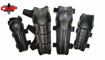 CASP lightweight riot shin guard arm set knee protection elbow guard guard anti-duty protective gear to fight against the public