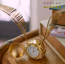 American Pbteen Harry Potter Golden Snitch Alarm Clock Official Peripheral harrypotter Birthday Gift