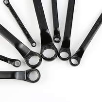 Shengda Metric Double-ended Torx Wrench Elbow Socket Glasses High Carbon Steel Blackening Dual-purpose Machine Tool 5 5-50