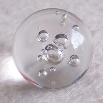 Crystal Bubble Ball Artificial Crystal Glass Ball Slim Face Massage Glass Beads Bonsai Decorative Ball Accessories Crystal Pendulum