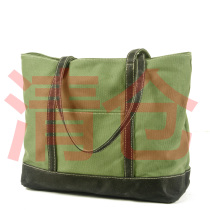 Foreign trade tail single stock Out of stock Special treatment Head layer Bull Leather Accessories Oil Wax Canvas Men And Women Bags Carry-on Satchel Satchel Bag