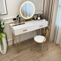 Nordic dressing table Net red ins bedroom modern simple light luxury small apartment tremble tone makeup table piano dressing table