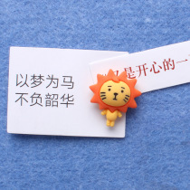Leo LION decorative Cork felt board Photo Wall new cute pushpin stud plastic I-shaped nail needle