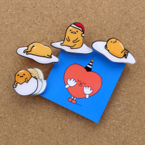 Cute plastic pushpins creative cartoon Cork message wall panel solid paper does not hurt photos dual-purpose clip felt Press nails