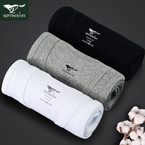 Seven wolves mens vest two tracks pure cotton wearing hanging summer thread sleeping lingerie stiff soil two-strand two-gluten harnesses