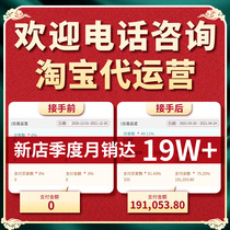 Taobao generation operation Tmall new store whole store management generation operation through train promotion and optimization of online store operation
