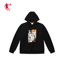 Jordans official flagship mens clothing sports necropolis 2022 spring new Lianhood mens hooded sweatshirt jacket man