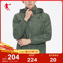 (Shopping mall same) Jordan sports jacket mens 2021 autumn new mens woven windproof sports jacket