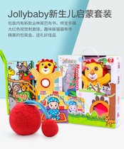 Newborn baby can not tear can bite three-dimensional cloth book Enlightenment set 0-1 year old toy puzzle fun gift set