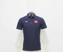 ANTA Anta Scooter Sponsorship Short Sleeve POLO Shirt Chinese Delegation Clothing Legendary Blue Speed Dry Man Short Sleeve POLO Shirt