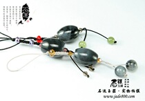 Fu Jade custom Xinjiang Hetian Jade seed pendant small drop small boutique accessories beads with 020