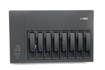 ten thousand by NAS VIII disc bit hot plug case DIY NSC-810A HTPC Chassis ITX MATX full aluminum