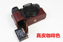 Ten Qianjun Fuji micro single XS10 leather camera bag Camera protective cover base leather seat accessories strap