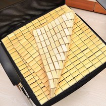 Mahjong mat summer seat cushion breathable office chair summer car seat cushion student stool chair cushion bamboo mat