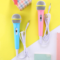 Childrens video story machine microphone Fire Rabbit rice egg electronic organ universal microphone learning early learning machine singing