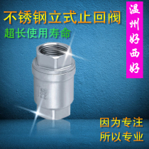 H12W-16P 201 304 stainless steel wire port vertical H12 check valve High precision check valve check valve