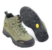 Breaking code special Cedar RAN outdoor waterproof high-top climbing shoes for men and women couples full cowhide