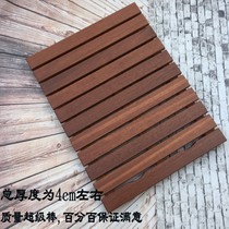 Pineapple grid anti-corrosion wood waterproof shower room floor Bathroom non-slip mat Solid wood floor mat Sauna room pedal can be customized