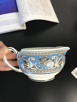 Wedgwood Weijia live Silk Road Florentine bone china European style English sugar tank large milk jar