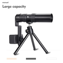 New monocular 10-300x40 telephoto mobile phone camera high-power high-definition telescopic zoom mini telephoto night view
