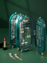 Japanese jewelry storage box earrings earrings stud earrings jewelry jewelry box home exquisite high-end light luxury display stand