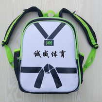 Taekwondo schoolbag backpack large size childrens shoulder schoolbag sports schoolbag can be printed and customized