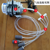 Sensen Fishing Kiosk Electromagnetic Air Pump Inflator Pump Fish Pump Fish Tank Fish Pool Aerator Accessories Big Full Power Pump