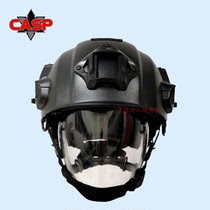 (Drunk Meow) CASP third generation riot helmet FAST helmet MICH helmet optional neck guard ear mask tactical helmet