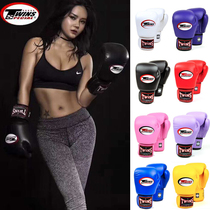 Boxing gloves twins Thai leather boxing female toddleboy adult male Sanda Muay Thai professional boxing kit