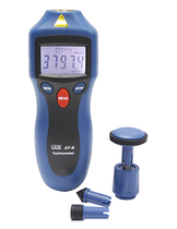 AT-8 contact non-contact digital tachometer measures the rotation speed of the surface of the tire motor and other objects