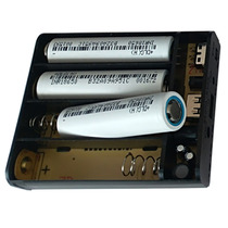4-cell 18650 battery box with protection circuit 4-string 1-parallel lithium battery box Solder-free kit 16 8v14 8V5V