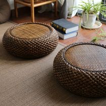 Vine Weave Bushel Cushion Home Thickening Round Floor Tatami Mat to take a seat Baifo Zen Mat Yoga Mat Sit Mound